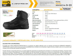 Botas Cliff Tactic Mid Negro para Hombre