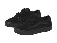 Tenis Vans Old Skool V Negros para Niño