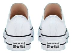 Tenis Converse Chuck Taylor All Star Lift Clean Blancos para Mujer