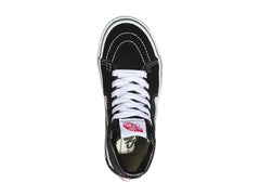 Tenis Vans Sk8-Hi Negro con Blanco para Niño