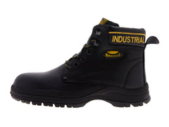 Botas Rombar Napa Negro con Casco de Acero para Hombre