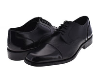 Zapatos Evolucion Negros de Cuero para Hombre