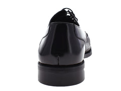 Zapatos Evolucion Negros de Cuero para Hombre