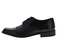 Zapatos Evolucion Negros de Cuero para Hombre