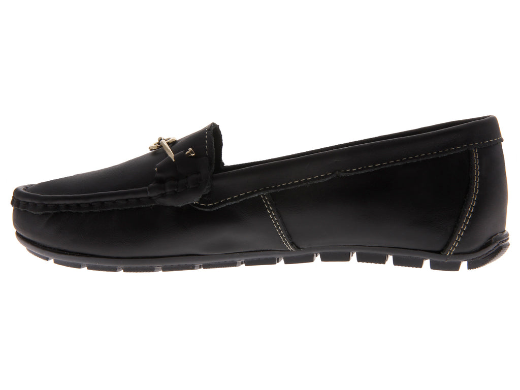 Mocasines Meli&Ana Napa Negro para Mujer