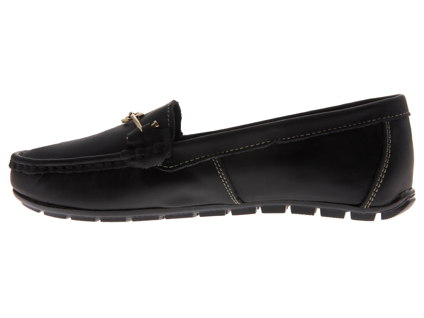 Mocasines Meli&Ana Napa Negro para Mujer