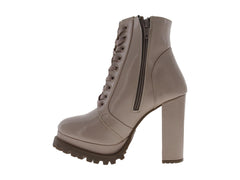 Botines Sarah Serguei Color Latte para Mujer