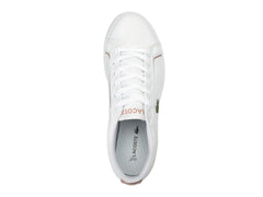 Tenis Lacoste Lerond Blanco y Rosa para Niña