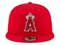 Gorra New Era Los Angeles Angels Roja Visera Plana