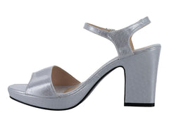 Zapatillas Sary Plata para Mujer