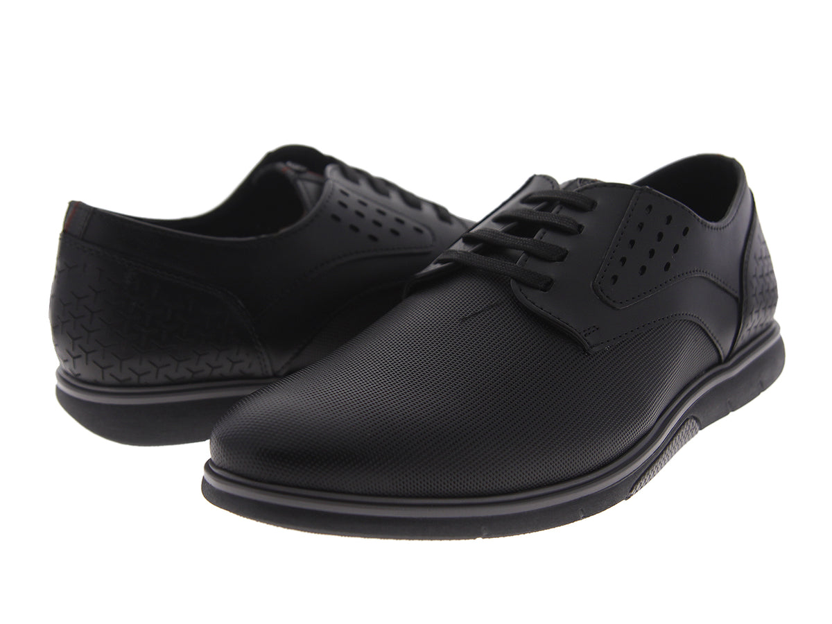 Zapatos Custom Style Negro Gris para Hombre