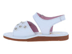 Sandalias Kinder Blancas para Niña