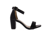 Sandalias Luna Rosa Negro para Mujer
