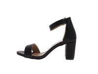 Sandalias Luna Rosa Negro para Mujer