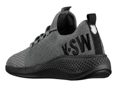 Tenis K-SWISS New Flanagan Gris y Negro para Hombre