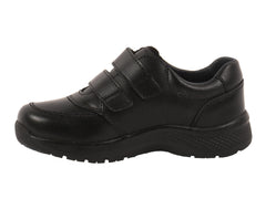 YUYIN Zapato Escolar Negro para Niño