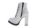 Botas Sarah Serguei Bota Casual Blanca 78-13 Para Mujer
