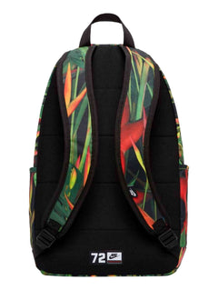 Mochila Nike Elemental 2.0 AOP Negro, Rojo y Blanco