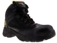 Botas Duty Gear Casco de Acero Negro para Hombre