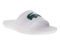 Sandalias Lacoste Croco Slide Blanco para Hombre