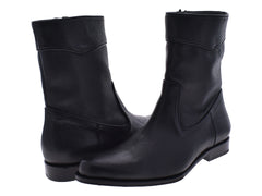 Botines Formales Cuadra Negro para Hombre