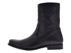 Botines Formales Cuadra Negro para Hombre