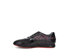 Zapatos Cuadra de Mantarraya Negro para Hombre