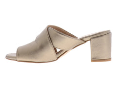 Sandalias de Tacón Antonie Dorado para Mujer