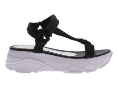 Sandalias Sary Gladiador Negro para Mujer