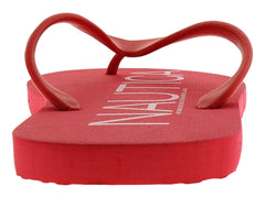Sandalias Nautica de Playa Rojas para Hombre