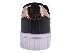 Tenis FILA Panache 19 Negro y Oro para Mujer