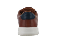 Tenis Quirelli de Piel Color Café para Hombre