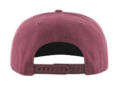 Gorra 47 Brand Los Angeles Dodgers Color Tinto para Hombre