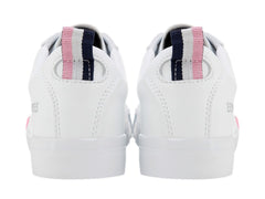 Tenis K-SWISS Trinity V Blanco, Azul y Rosa para Mujer