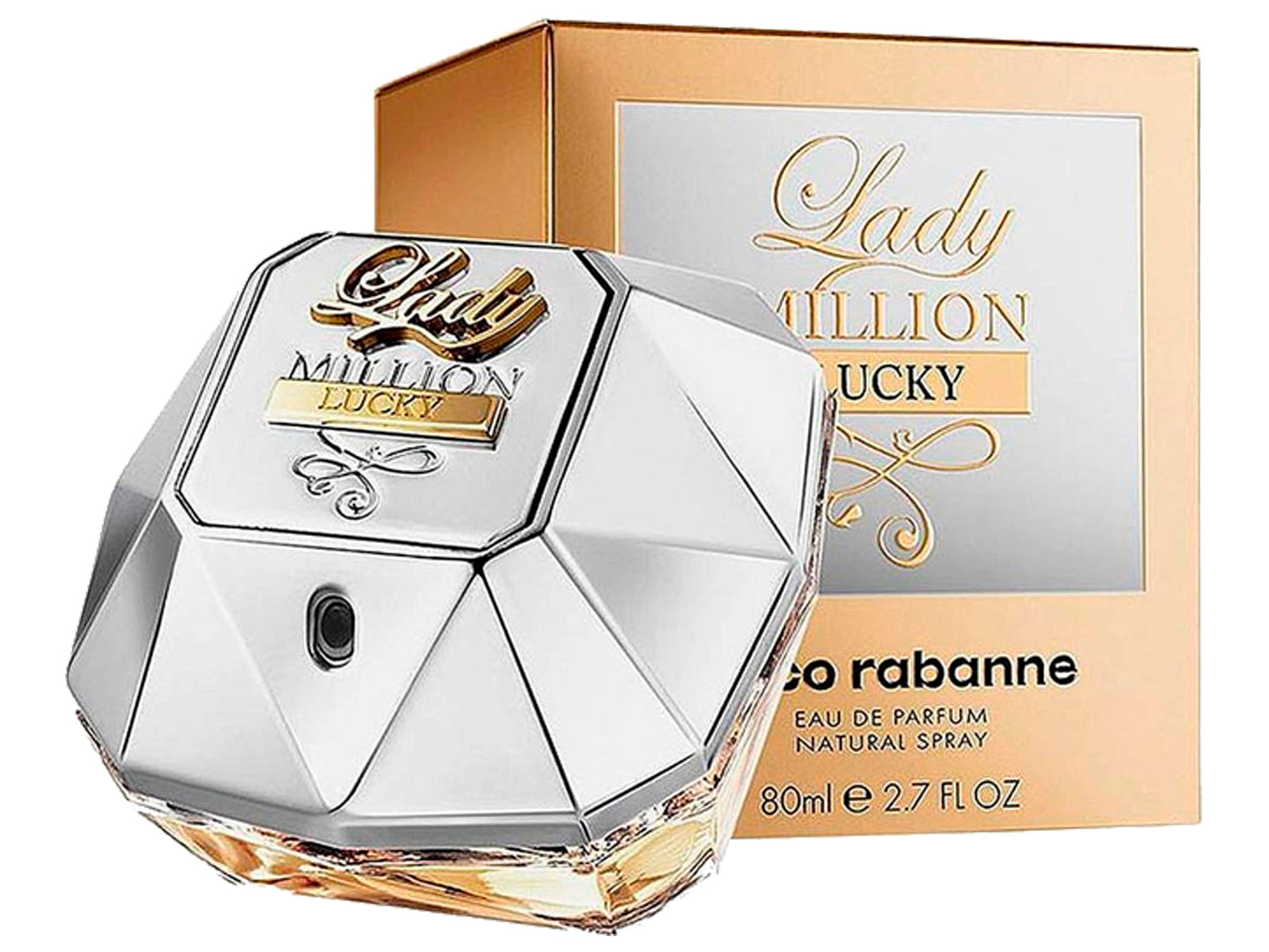 Perfume Paco Rabanne Lady Millio Lucky 2.7 Oz Edp Woman