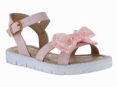 Sandalias By Party Color Pétalo para Niña