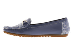 Mocasines Comfort Fit Azul para Mujer