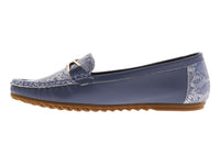 Mocasines Comfort Fit Azul para Mujer
