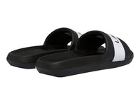Sandalias Lacoste Croco Slide Negro y Blanco para Mujer