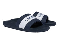 Sandalias Lacoste Croco Slide Azul Marino para Hombre