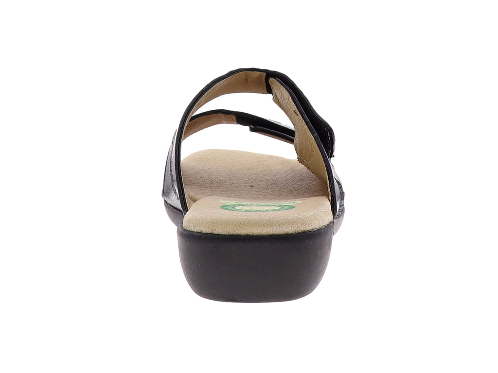 Sandalias Capricho Sandalia Negra Dama 16360 Para Mujer