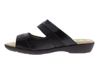 Sandalias Capricho Sandalia Negra Dama 16360 Para Mujer