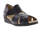 Sandalias Capricho Sandalia Negra Dama 27074 Para Mujer