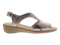Sandalias Capricho Sandalia Oro Dama 3470 Para Mujer
