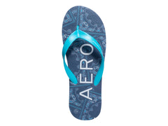 Sandalias Aeropostale Azul Marino y Celeste para Hombre