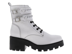 Botas Model's Militares Blanco para Mujer