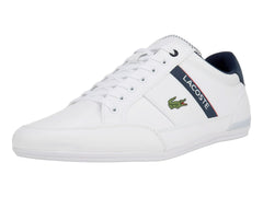Tenis Lacoste Chaymon Blanco Azul y Rojo para Hombre