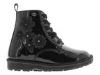Botas Coqueta Negro Charol para Niña