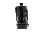 Botas Coqueta Negro Charol para Niña