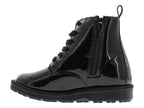 Botas Coqueta Negro Charol para Niña